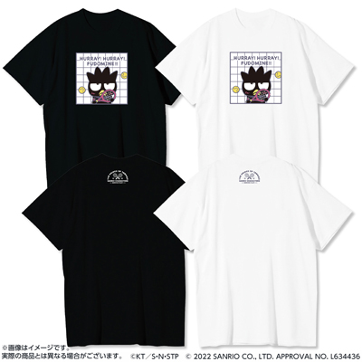 新テニスの王子様×サンリオキャラクターズ-SERVICE PLAY！- Tシャツ 不動峰中学校×バッドばつ丸